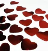 CONFETI CORAZONES METALIZADOS