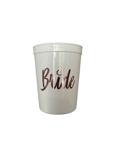 Vaso plastico sweet Bride