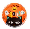 Plato Gato Halloween