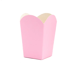 Contenedor Pochoclera Rosa pastel