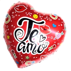 Corazon 45cm TE AMO Emojis