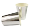 Vasos Metalizados Plateado x 6 unid - comprar online