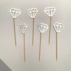Toppers Diamante Anillo x 6 unid en internet