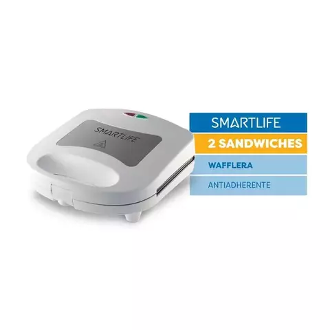 Sandwichera / Waflera Eléctrica Smart Life 2 en 1 SL-SWD5000