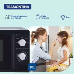 Microondas Tramontina Glass Cook 20 litros MCM en internet