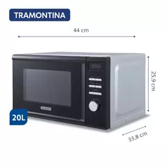 Microondas Tramontina Glass Cook 20 litros MCD - Electro5