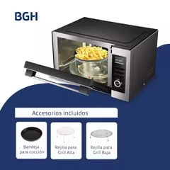 Microondas Grill Air Fryer BGH 30 Litros B330DFN24 2400W en internet