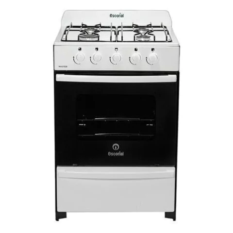 COCINA ESCORIAL MASTER BLANCA 56cm Gas Envasado - comprar online
