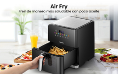 Freidora De Aire Hisense H09AFBKS4S 8 L 1700w 8 Programas Color Negro en internet