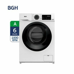Lavarropas Automático BGH BWFI06W24AR Inverter 6Kg 1000Rpm
