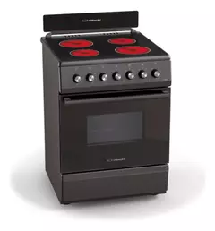 Cocina Eléctrica Ormay Ultra Negra Ormay 60cm 4 Hornallas