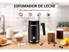 Espumador De Leche Daewoo MF132 Con Batidor 500w 300ml Negro - comprar online