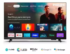 Smart TV LED 43” FHD Philips Google TV 43PFD6918/77 - comprar online