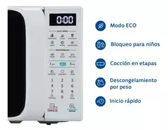 Microondas Bgh 20l Digital Eco B120db20 - tienda online