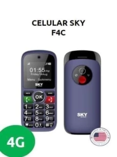 Celular SKY F4C botones 4G 32mb camara