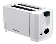 Tostadora Electrica 2 Rodajas Pan Daewoo 700w Color Blanco DST6558