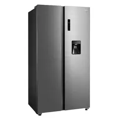 Heladera Midea No Frost Inverter Side by Side 510L Inox Dispenser MDRS710FGE46ADW - Electro5