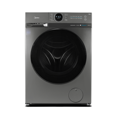 Lavarropas Carga Frontal Inverter Midea MF200W80WB/T 8kg Titanium 1400RPM
