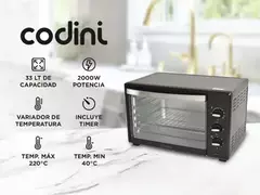 Horno Electrico Codini 46 Ltrs - comprar online