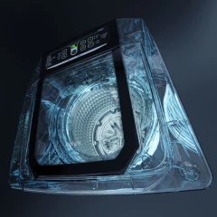 Lavarropas Carga Superior 6,5 Kg Gris Drean - CONCEPT NEO FUZZY 658 G - tienda online