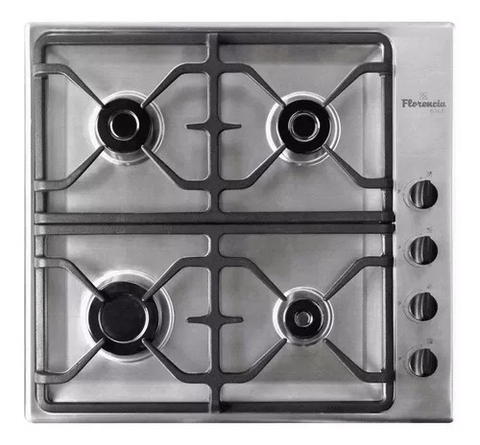 Anafe Empotrable Singer Florencia 6748i Acero Inox Gas 4 Hornallas
