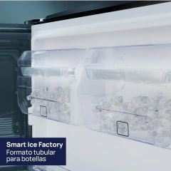 Heladera con freezer No Frost 400 L Steel Drean - RDP400FZRT