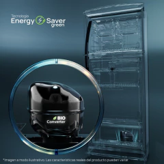 Heladera con freezer No Frost 400 L Steel Drean - RDP400FZRT en internet