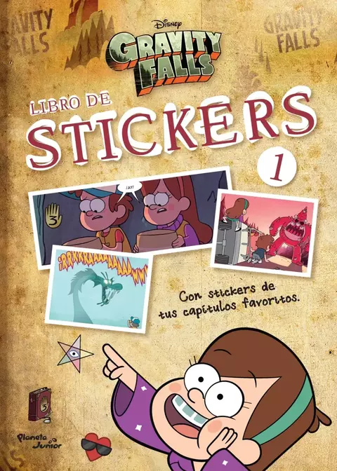 Gravity Falls - Libro de Stickers 1 - comprar online