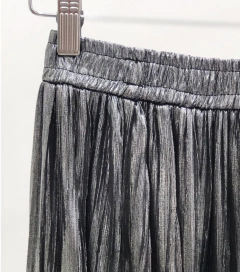 Falda PLIZADA METAL - comprar online
