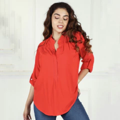 Blusa CM MANGA LARGA LISA en internet