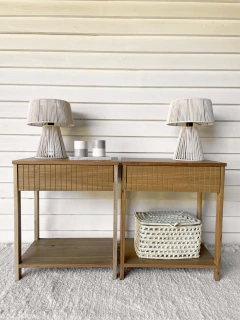 MESA DE LUZ SAONA RANURADA - comprar online