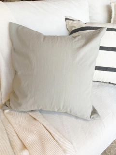 ALMOHADON GRIS PERLA 50x50 - comprar online