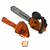 Motosierra 25cc Lusqtoff GS-2500 - comprar online