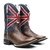 Men's England Brown Cowboy Boot on internet