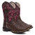 Bota Texana Femenina Escamosa Floral Rosa - comprar online