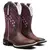 Combo - Women's Star Pink Western Boots + Men's Usa Ivory Western Boots - buy online