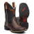 Combo Bota Texana Masculina Boi Café + Botina na internet