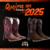 Combo - Women's Star Pink Western Boots + Men's Usa Ivory Western Boots