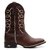 Bota Texana Masculina Bico Quadrado Marrom 7MBoots