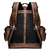 Brown Beaver Leather Backpack for Seniors on internet