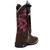 Botas texanas femeninas con flores + cuchillo - tienda online