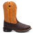 Bota Texana Masculina de Cuadros Tron Escamada