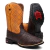 Bota Texana Masculina de Cuadros Tron Escamada en internet
