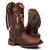 Rustic Leather Texan Boots Browser - Limited Release on internet