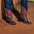 Image of Women's Texan Boot Pink Cow