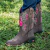Bota Texana Feminina Rose