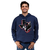 Texas Torn Blue Men's Country Hoodie