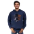 Sudadera Country Masculina Texas Firewood Blue