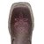 Botina Country Bico Quadrado Marrom 7MBoots