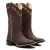 Bota Texana Femenina Café Arame - comprar online